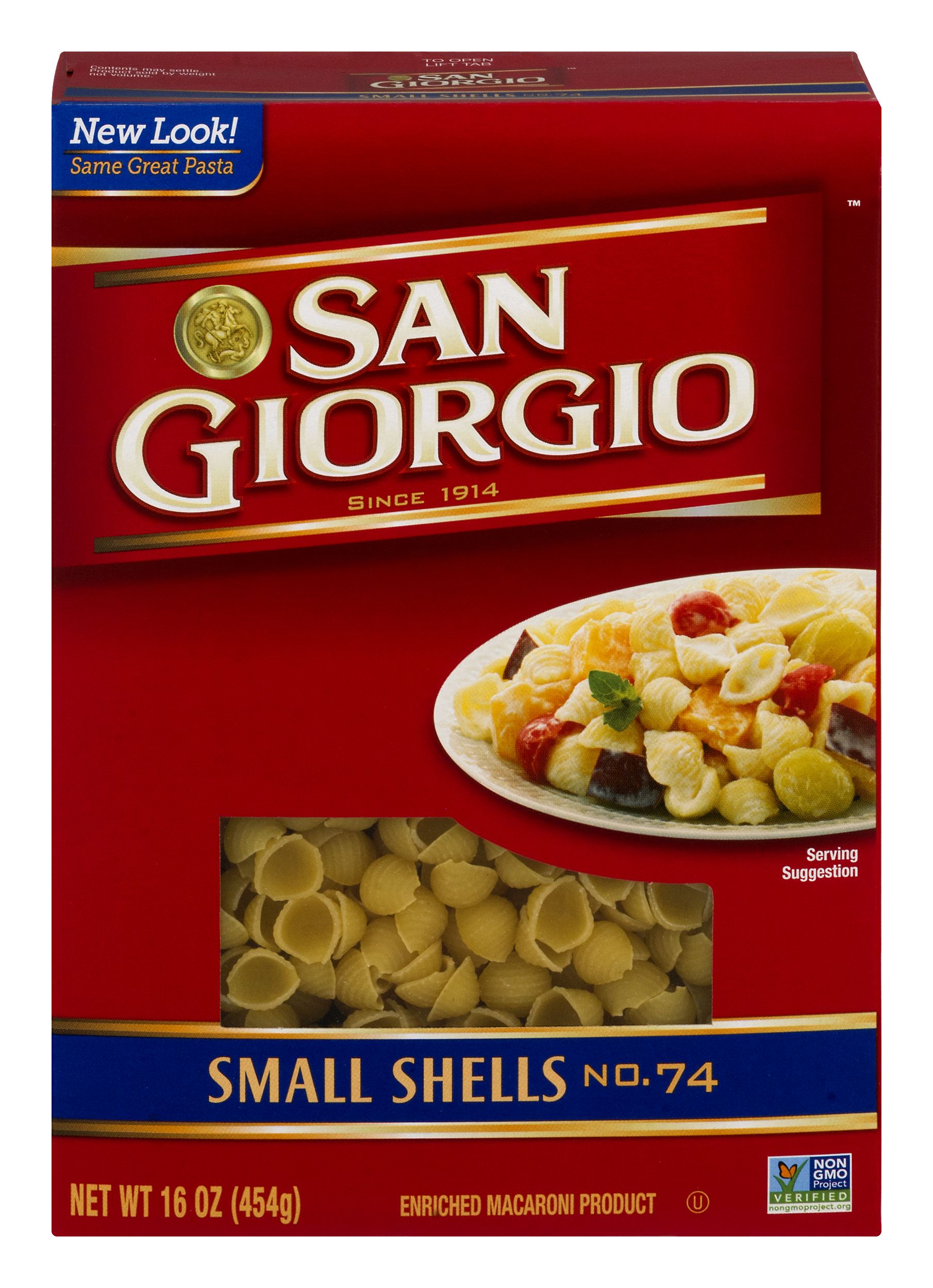 San Giorgio Pasta Shells Small - 16 oz box